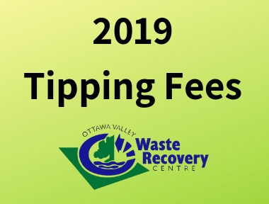 2019 Tipping Fees