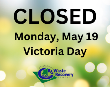 Closed Victoria Day