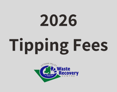 2026 Tipping Fees