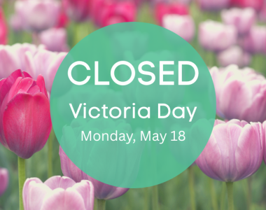 Closed Victoria Day